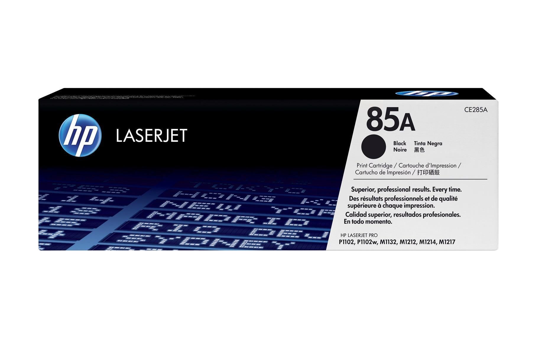 HP Toner 85A - Black (CE285A) Seitenkapazität ~ 1'600 Seiten