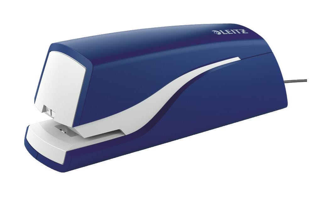 Leitz NeXXt Elektrisches Heftgerät blau, 10 Blatt, mit Netzteil