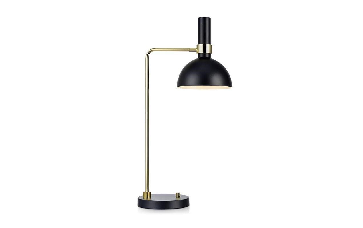 MARKSLOJD Larry Tischleuchte Schwarz 106973, E27 1x 60W, Dimmer