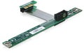Delock PCI-Express Riserkarte, x1 zu x1 7cm Kabel flexibel