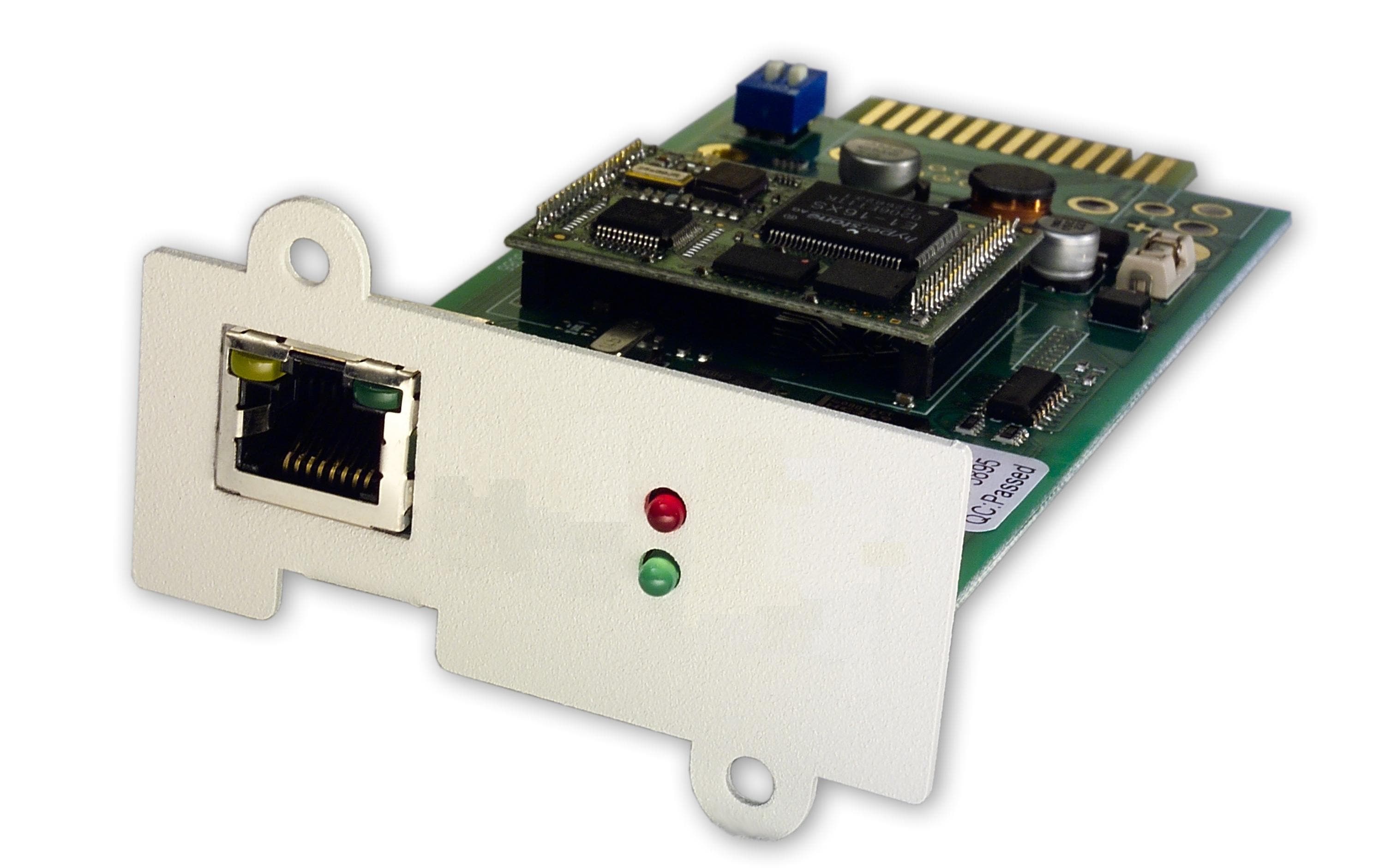 ONLINE USV SNMP Karte DW7SNMP30, Basic LAN, Steuerung via Web, SNMP, SMTP