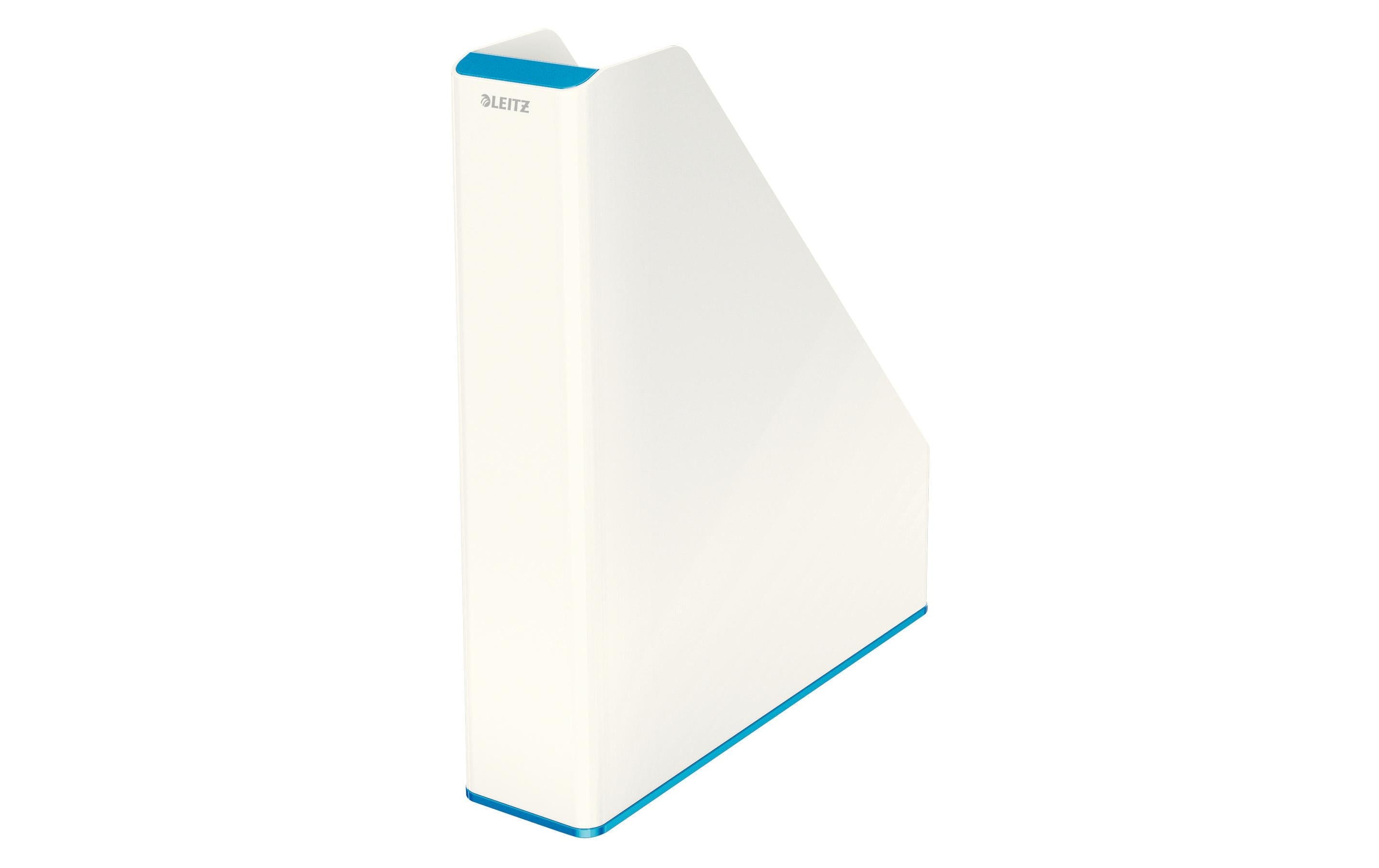 Leitz WOW Stehsammler Duo Colour blau metallic