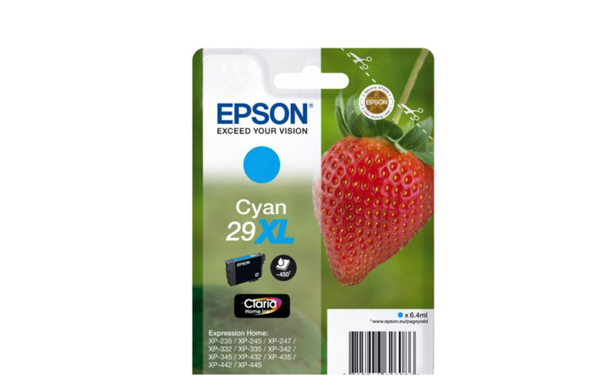 Tinte Epson C13T29924012 Cyan XL single pack