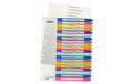 Leitz WOW PC-beschriftbares Register mehrfarbig, extrabreit, PP, 1-20