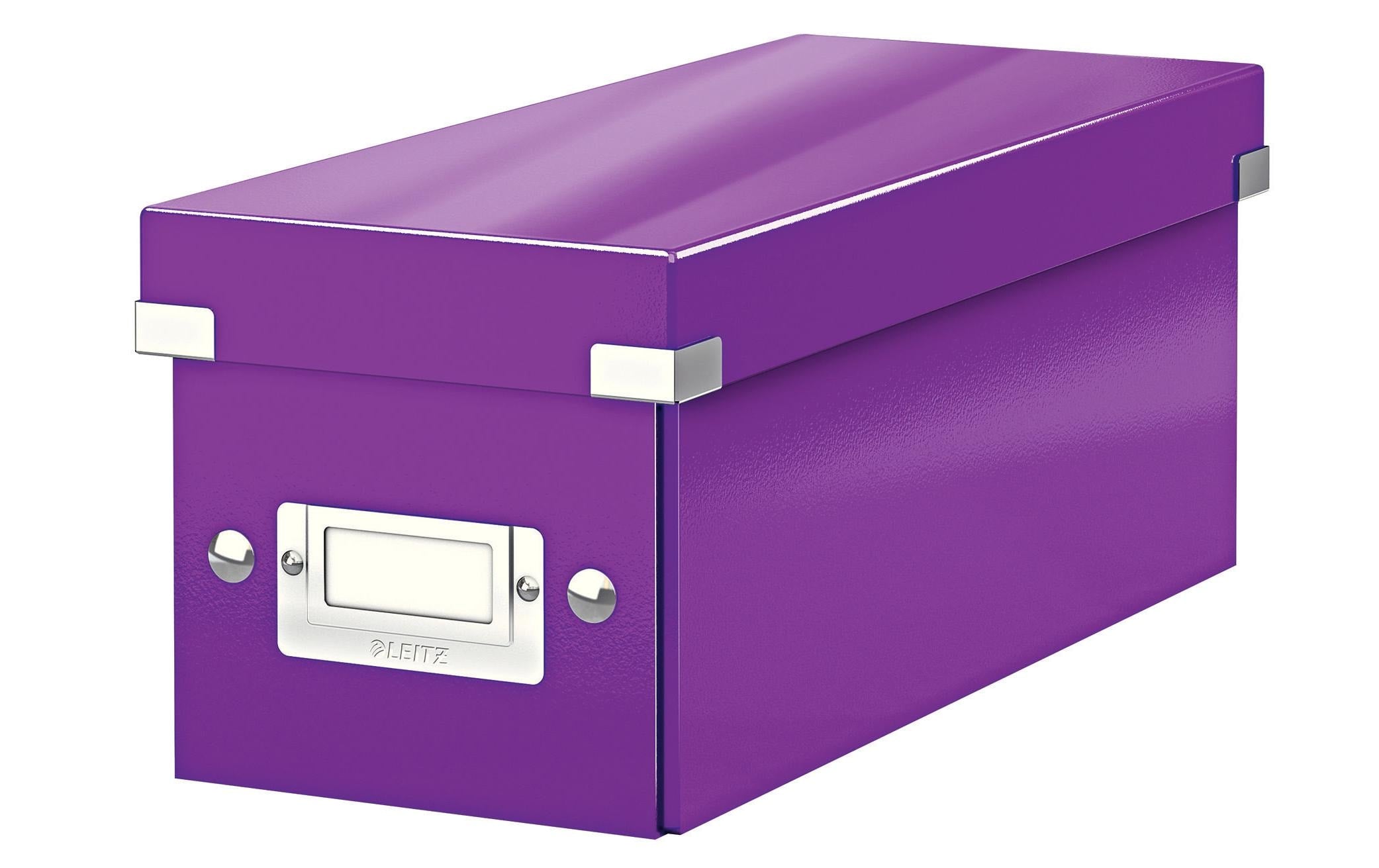 Leitz Click&Store CD-Aufbewahrungsbox violett