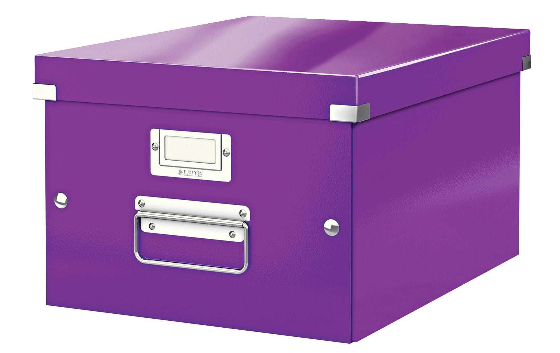 Leitz Click&Store Aufbewahrungsbox violett, für Format A4