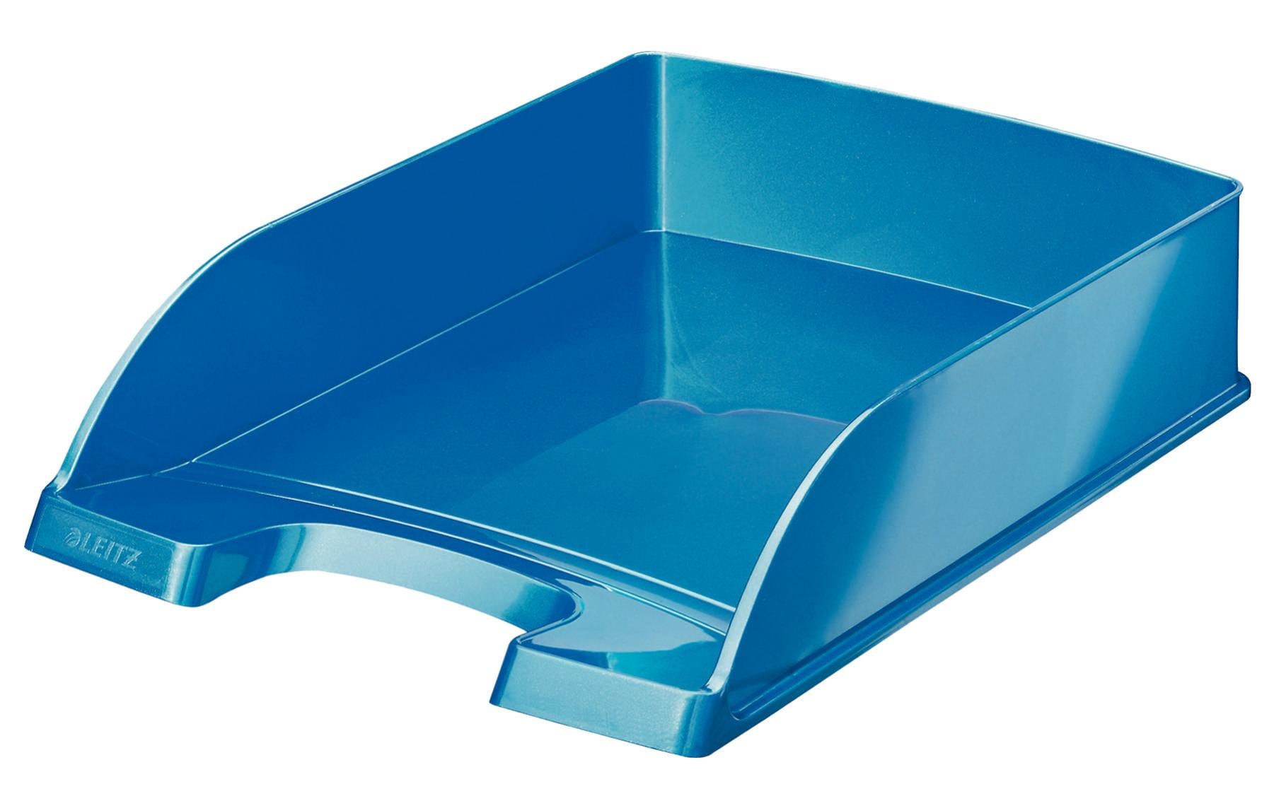 Leitz WOW Briefkorb blau metallic