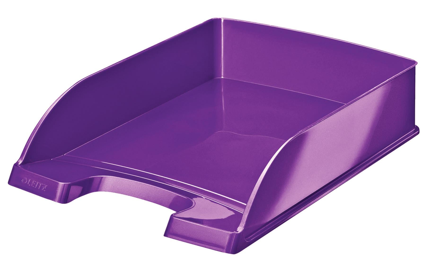 Leitz WOW Briefkorb violett metallic