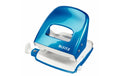 Leitz WOW Bürolocher NeXXt blau metallic, 30 Blatt, Metall