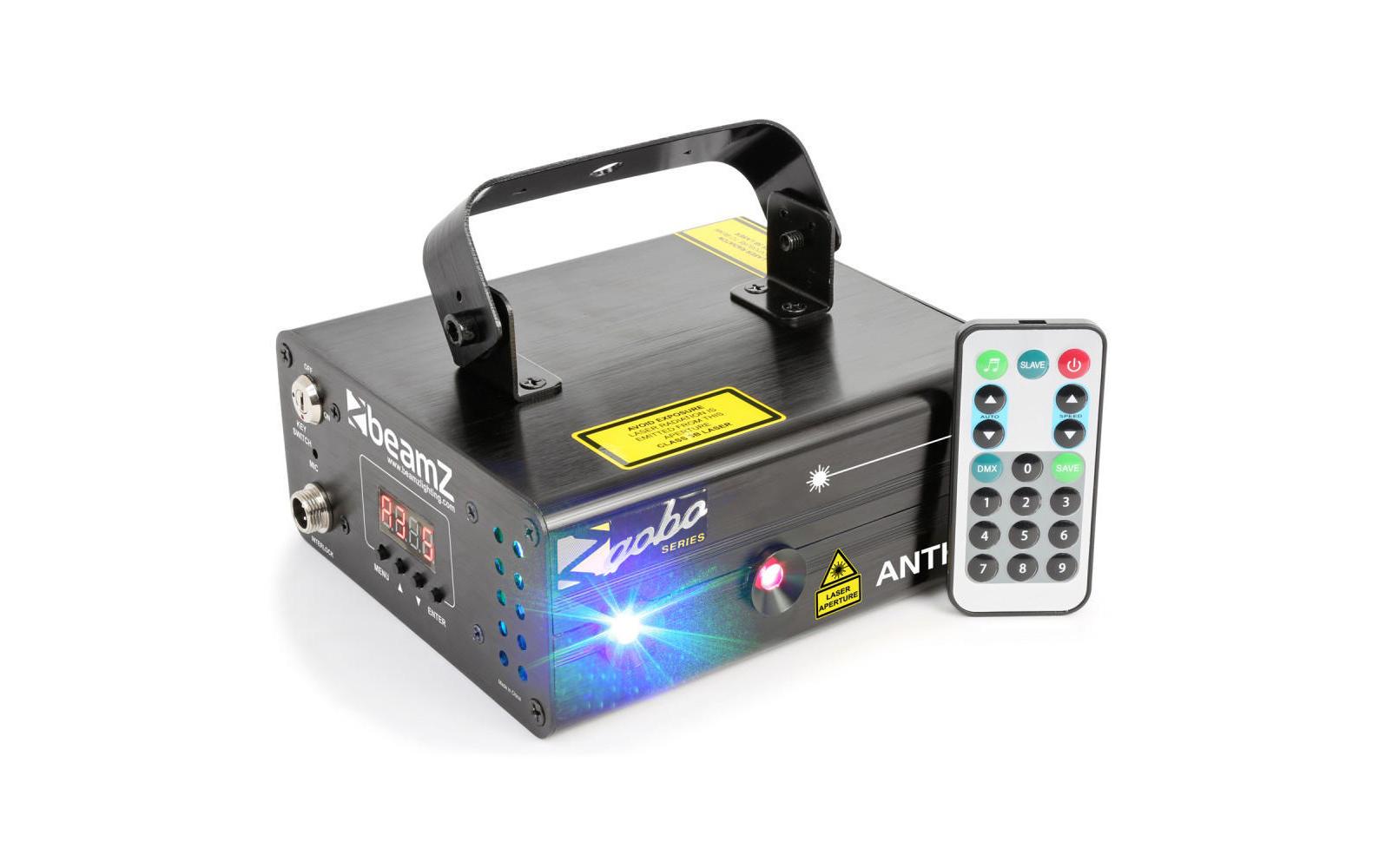 BeamZ Anthe II Doppel-Laser, 600mW, RGB, DMX, IRC