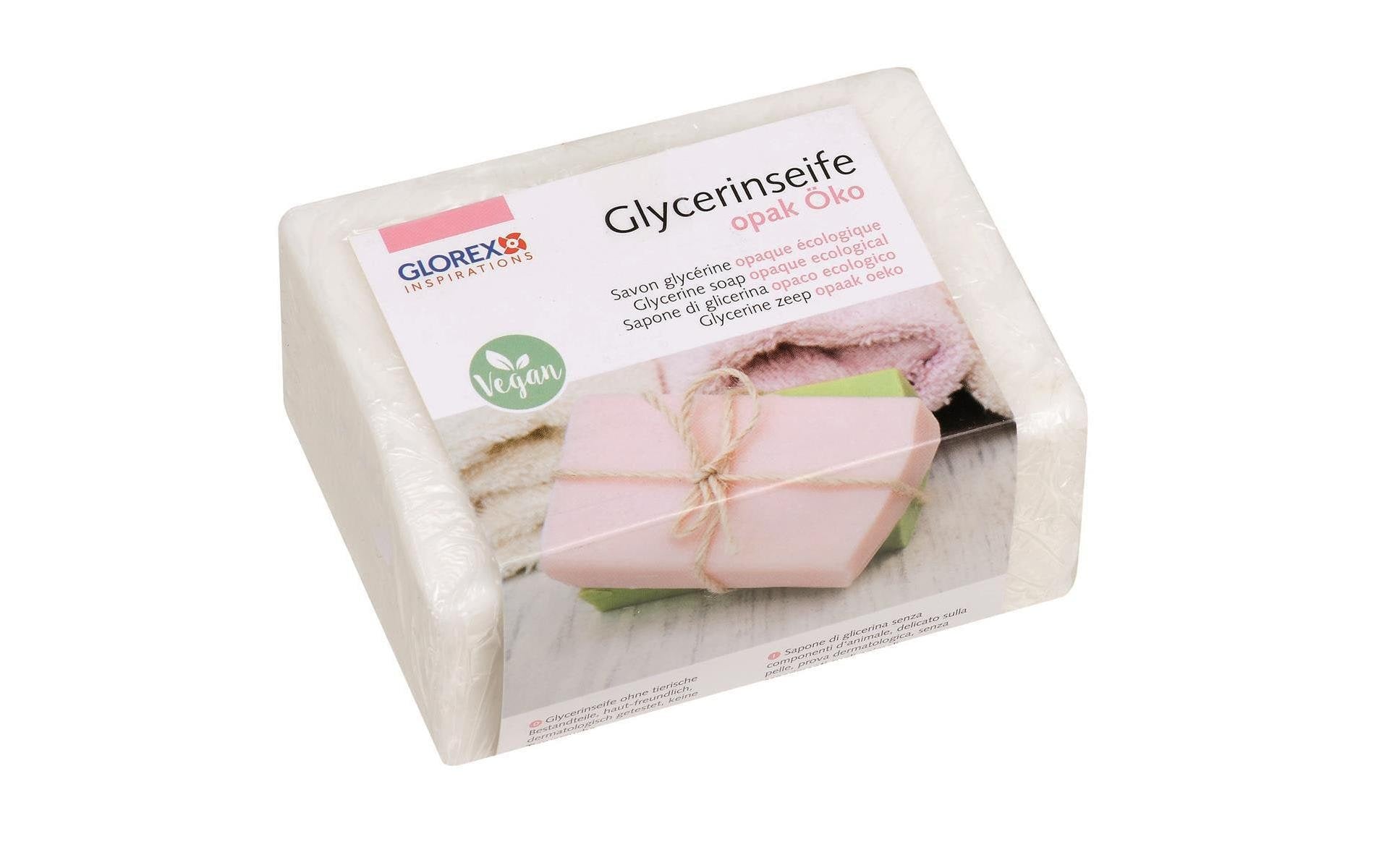Glorex Glyerinseife Öko weiss, 500g
