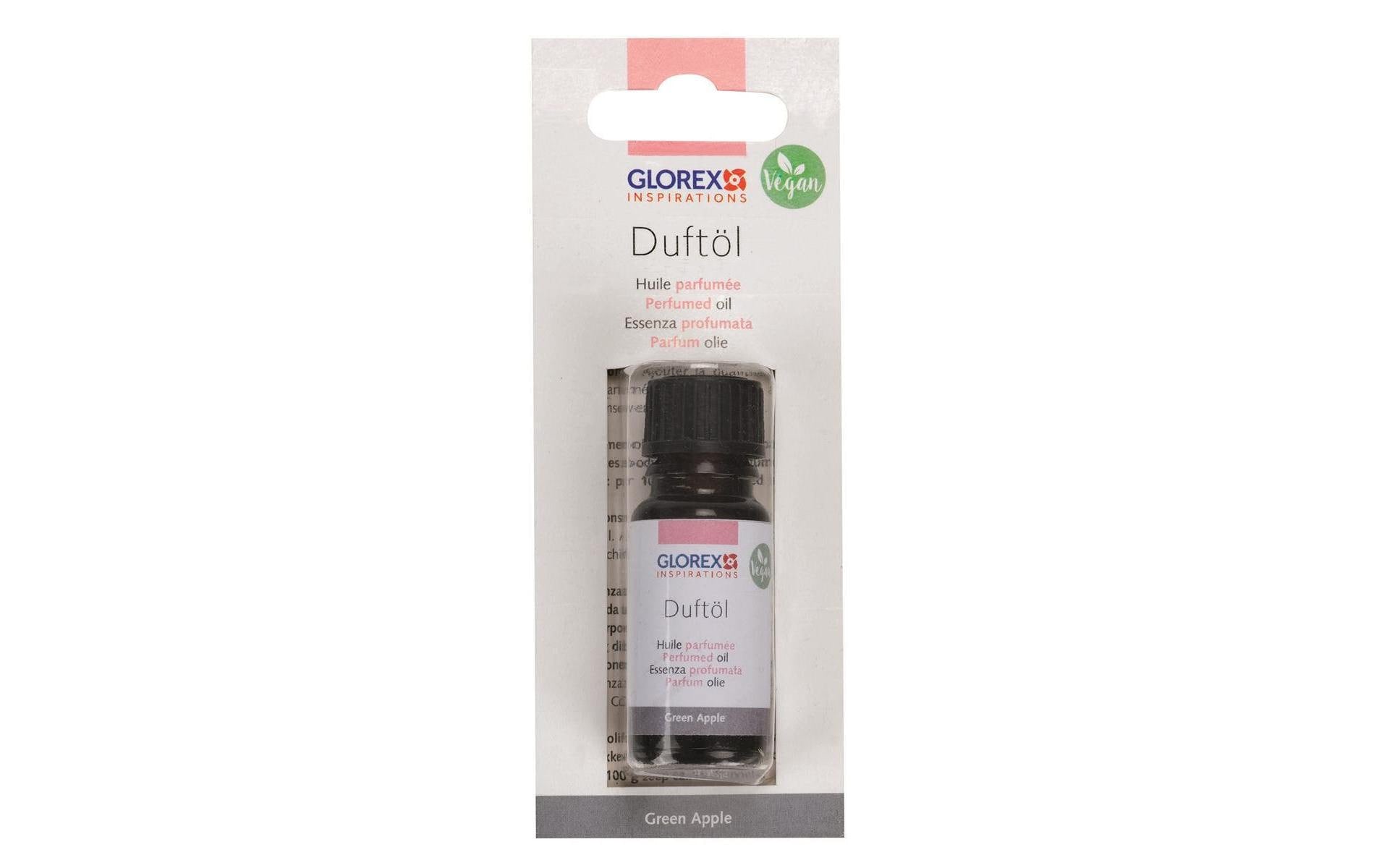 Glorex Duftöl für Seife und Wachs 10 ml, Green Apple