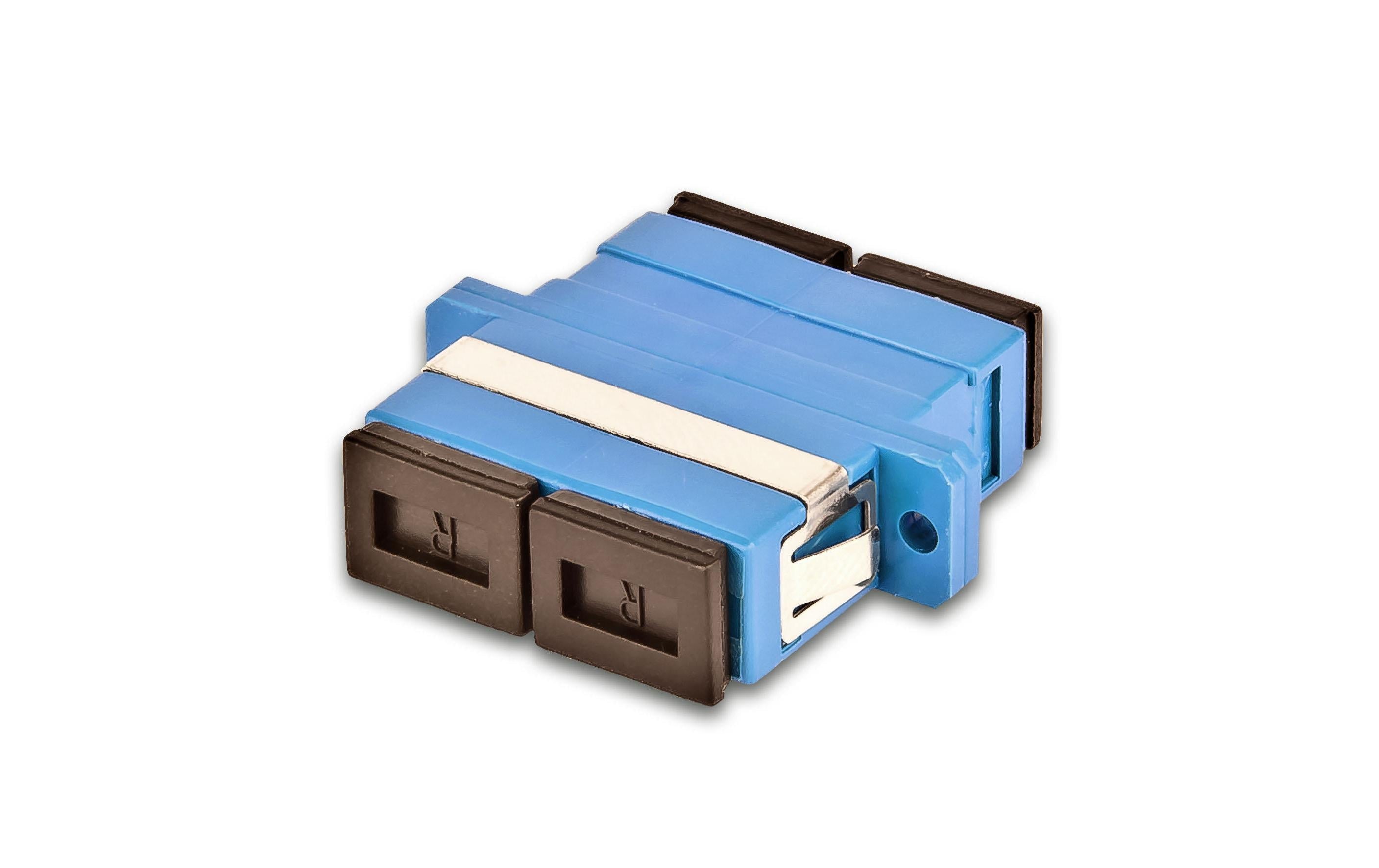 Lightwin LWL Kupplung SC-SC, Duplex Singlemode, plastik, blau