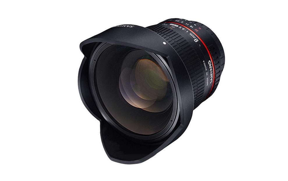 SamYang 8mm f / 3.5 CS II zu Sony E CSC / APS-C