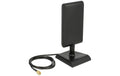 Delock WLAN Antenne, 6-9dBi, 1m Kabel RP-SMA, Dualband 2.4 Ghz & 5Ghz, Magnetfuss