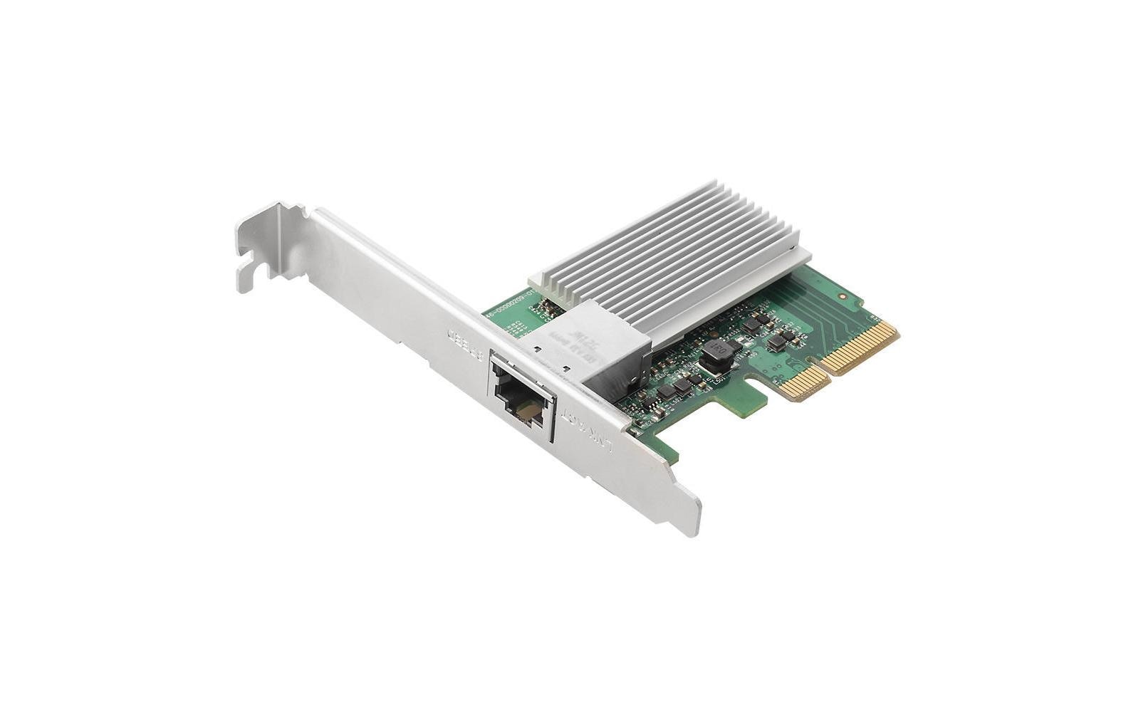 Edimax EN-9320TX-E V2: 10Gbps Netzwerkkarte PCI-Express-x4 V2.0, lüfterlos, N-Base sup.