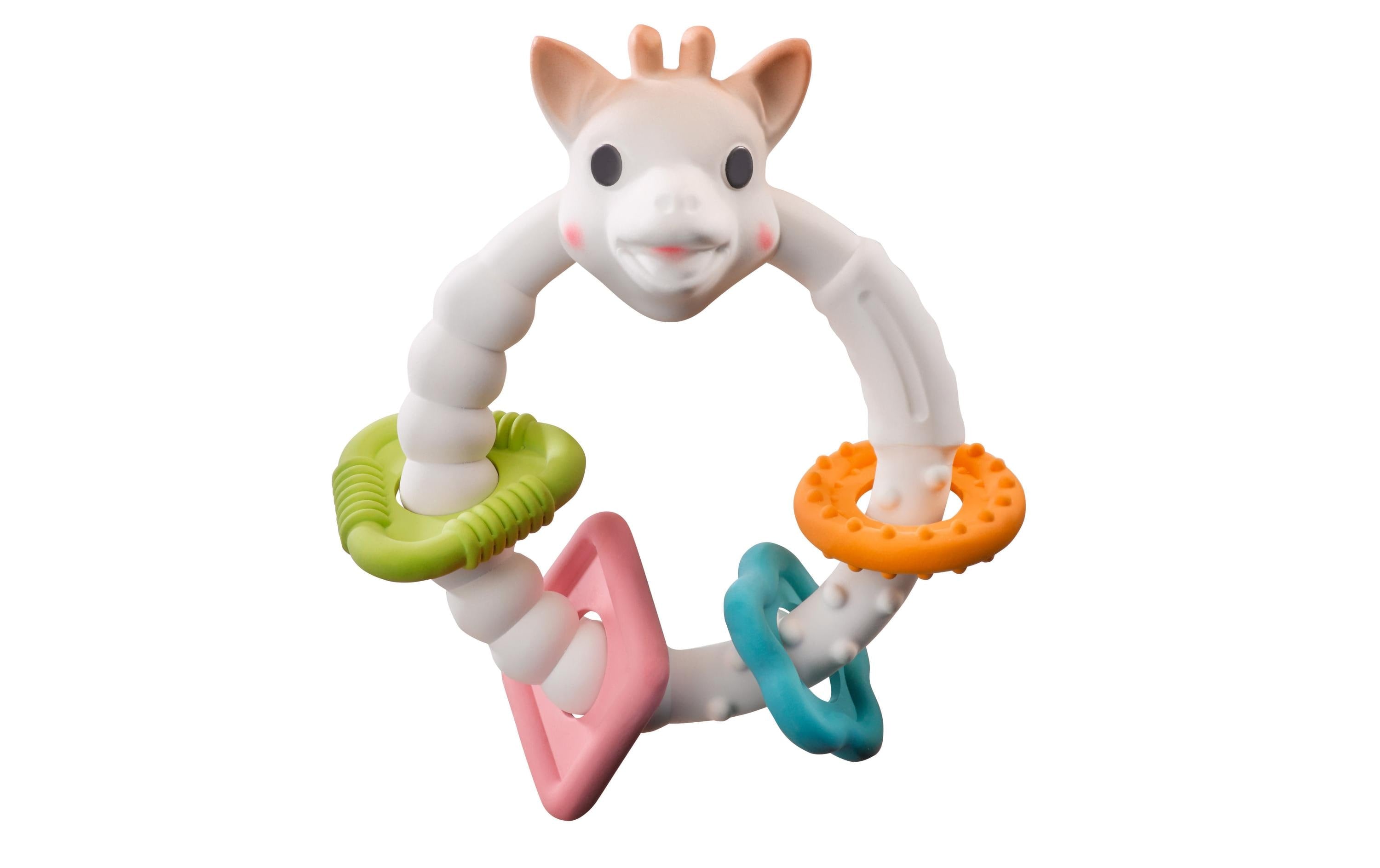 Sophie la girafe Beissring SoPure Ringe bunt 100% Kautschuk