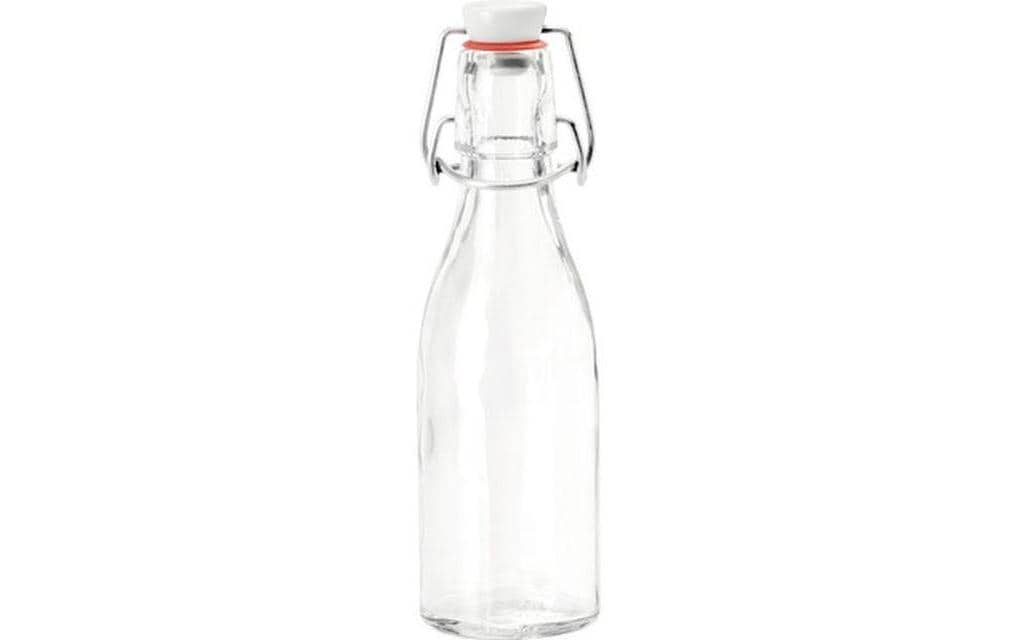 Glorex Glasflasche mit Bügel 100 ml, 14.5 cm