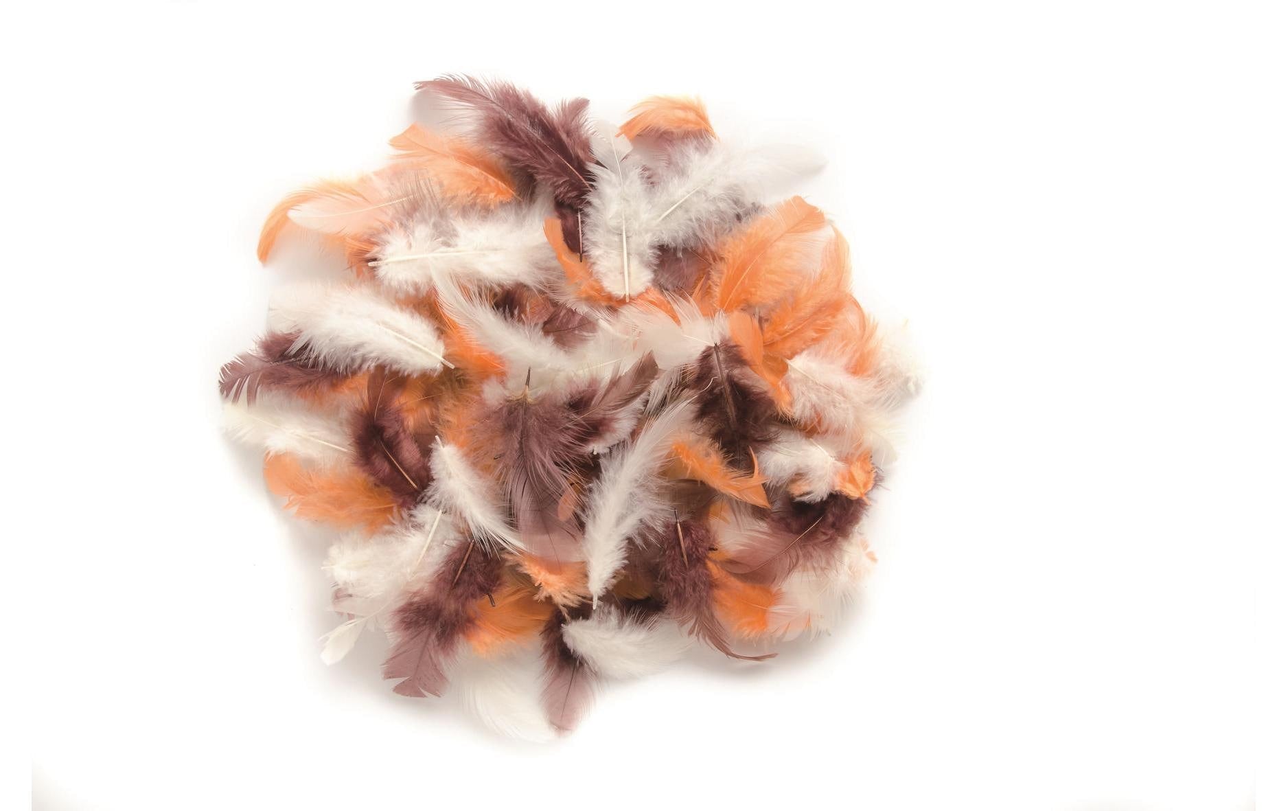 Glorex Deco-Federn 10g braun mix