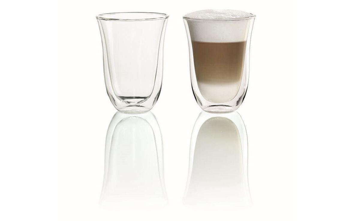 Delonghi Macchiato Gläser 2er Set 2-teilig, 220ml, doppelwandig