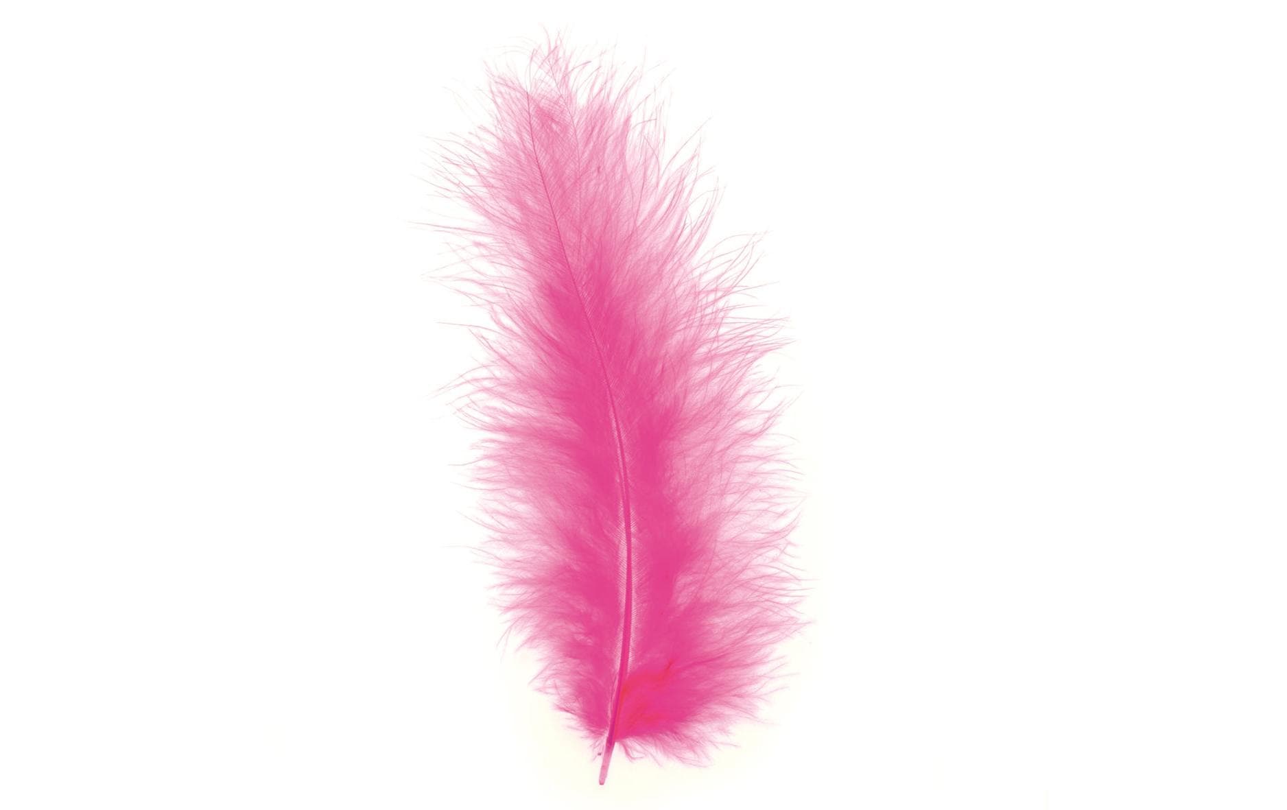 Glorex Marabu-Federn pink 2g, ca 15 Stück