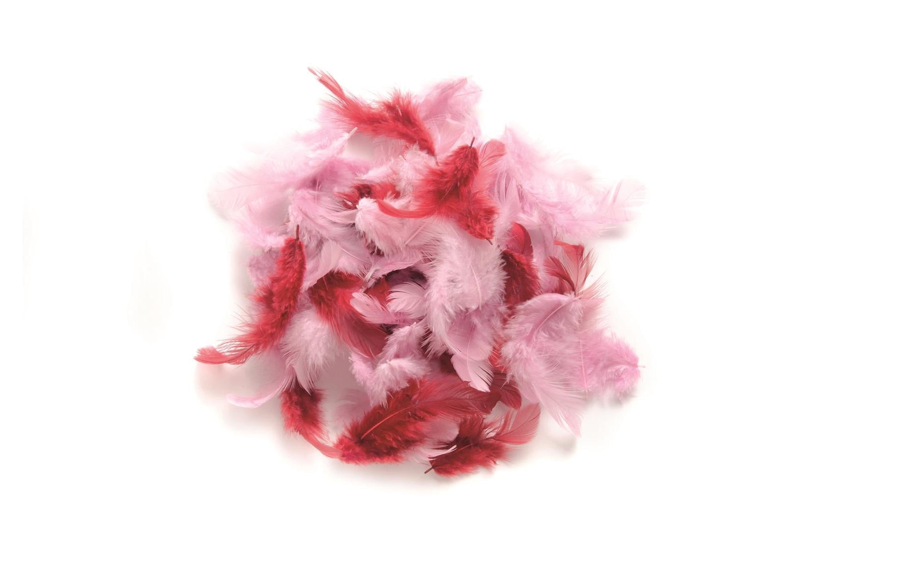 Glorex Deco-Federn 10g rosa mix