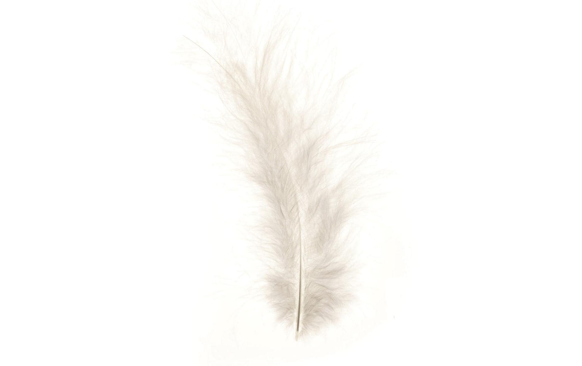 Glorex Marabu-Federn weiss 2g, ca 15 Stück