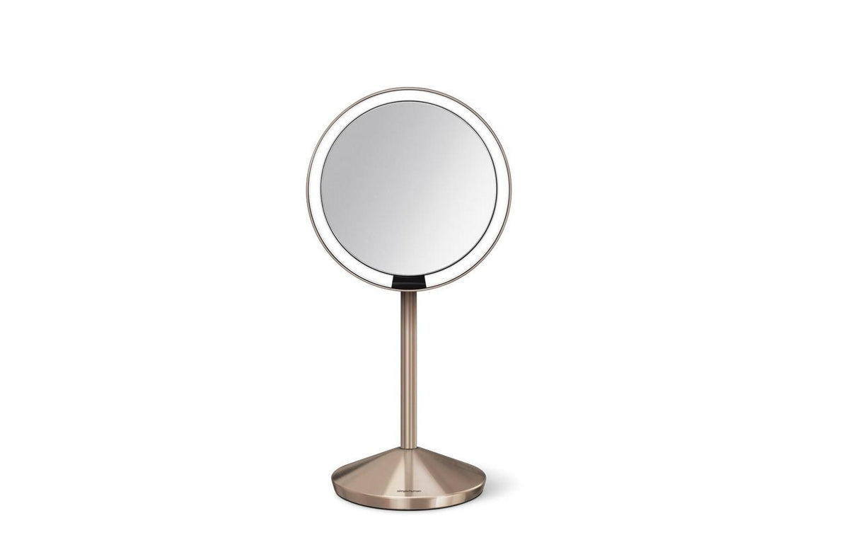 Simplehuman Sensorspiegel 12cm Rose Gold 10-fache Vergrösserung