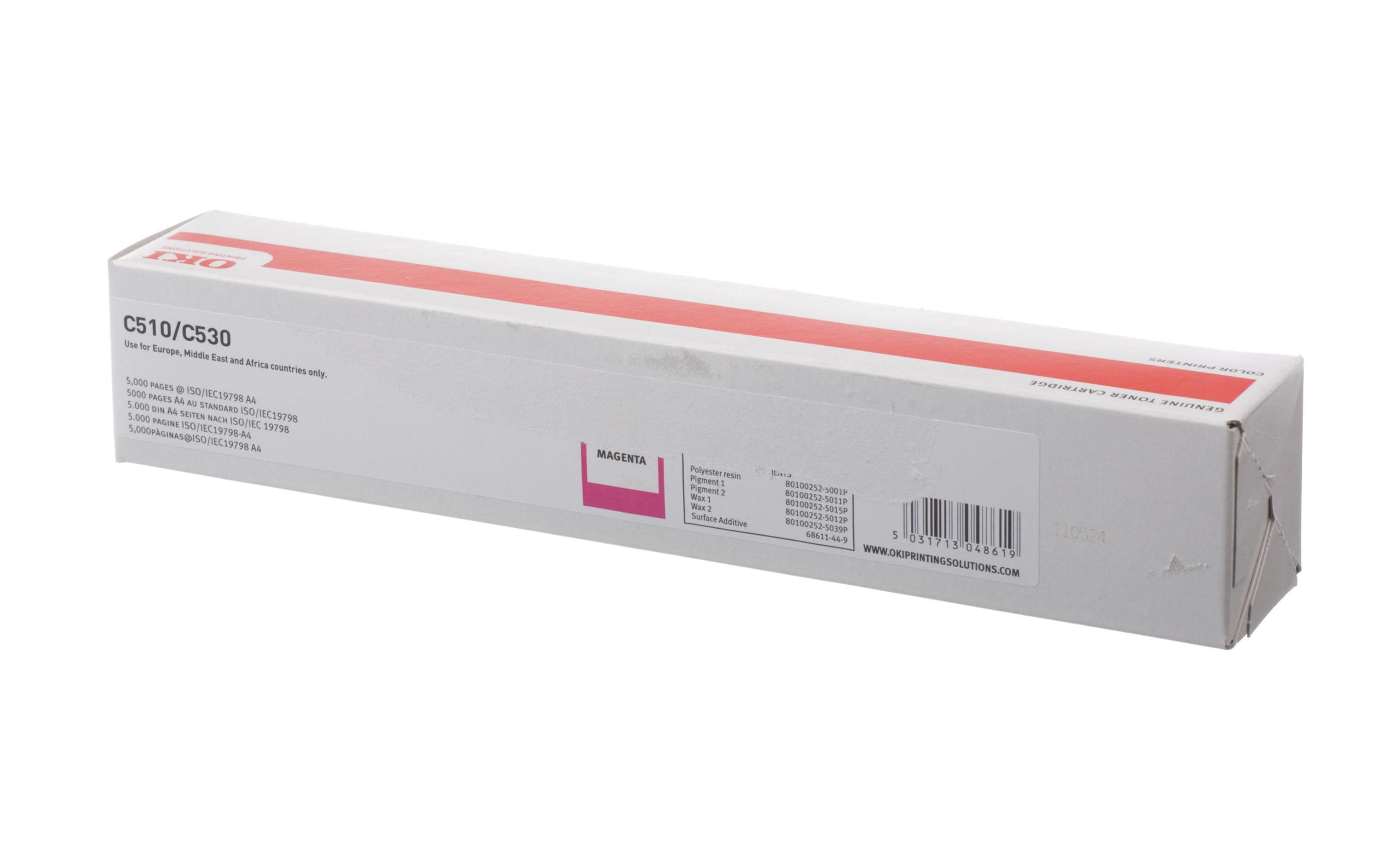 OKI Toner 44469723 zu OKI C510/530 magenta, ca. 5'000 Seiten