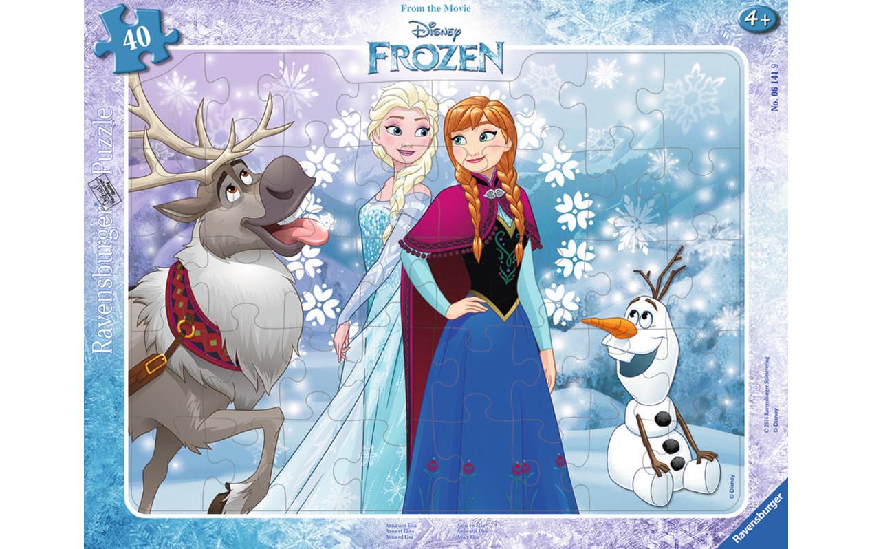 Anna und Elsa Alter: 4+, 30-48 T. Rahmenpuzzles