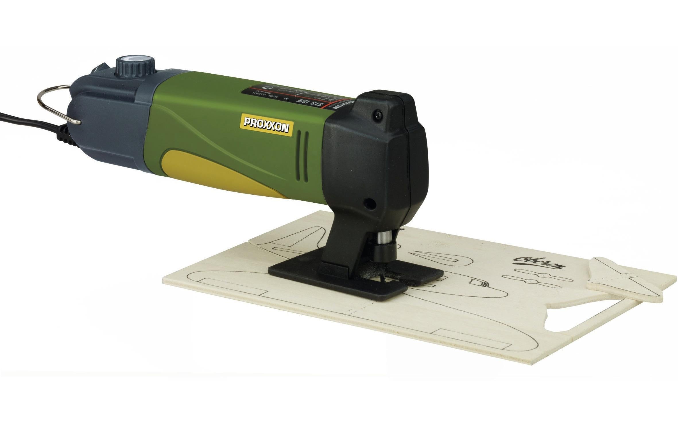 Proxxon Stichsäge STS12/E inkl. 2 Sägeblätter (grob und fein)
