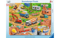 Arbeit auf der Baustelle Alter: 3+, 8-17 T. Rahmenpuzzles