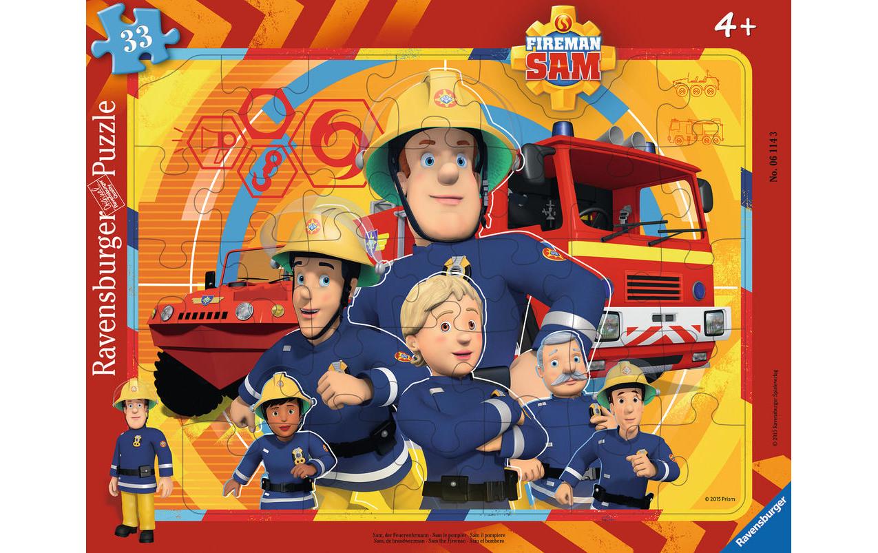 Sam, der Feuerwehrmann Alter: 4+, 30-48 T. Rahmenpuzzles