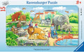 Ausflug in den Zoo Alter: 3+, 15 T. Rahmenpuzzles