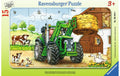 Traktor auf dem Bauernhof Alter: 3+, 15 T. Rahmenpuzzles