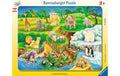 Zoobesuch Alter: 3+, 8-17 T. Rahmenpuzzles