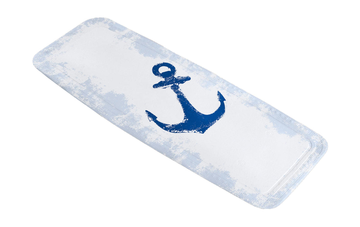 Kleine Wolke Badwanneneinlage Anchor 36x92cm,  PVC Schaum