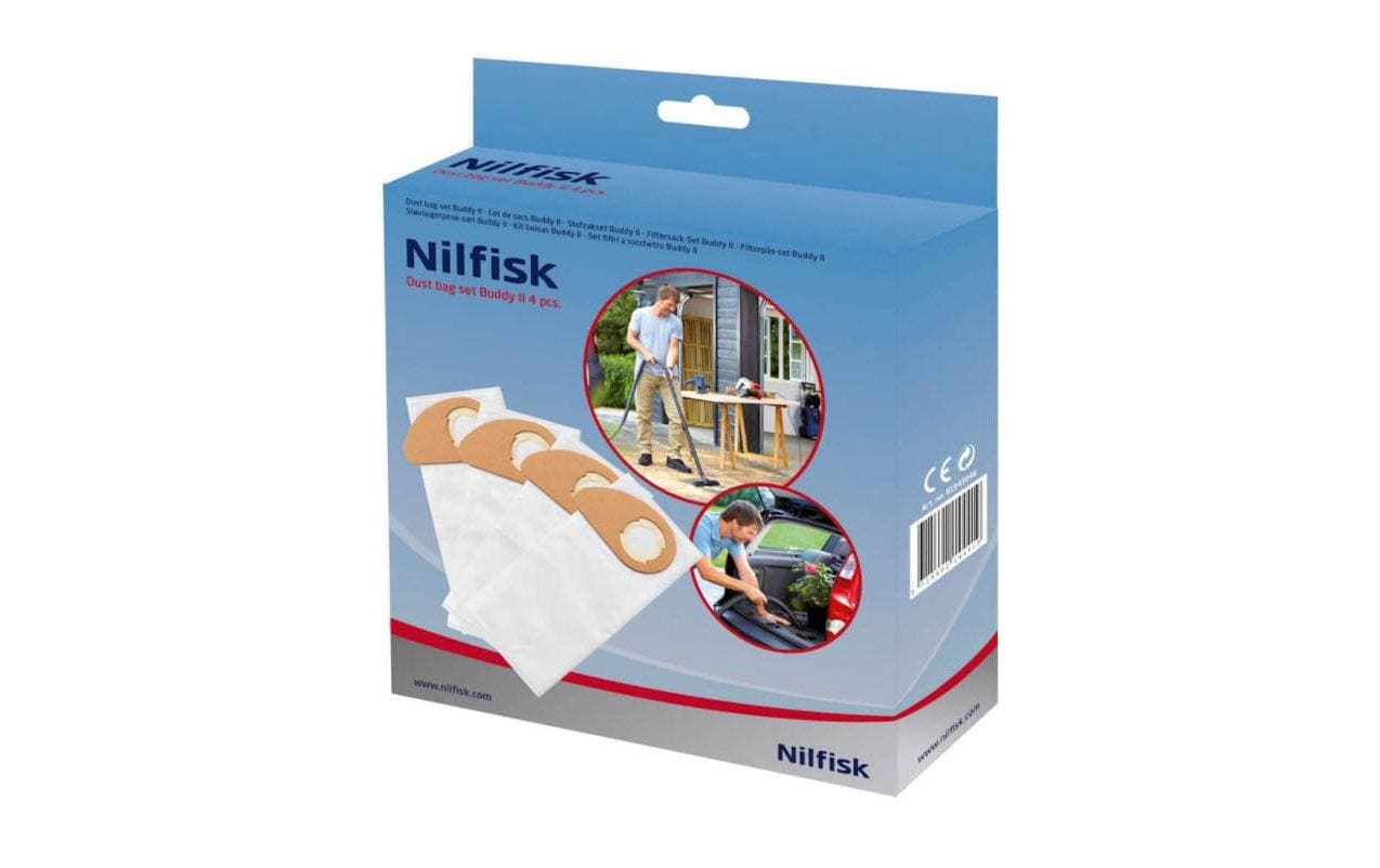 Nilfisk Staubbeutel Vlies (4 Stk.) BUDDY II Buddy 2