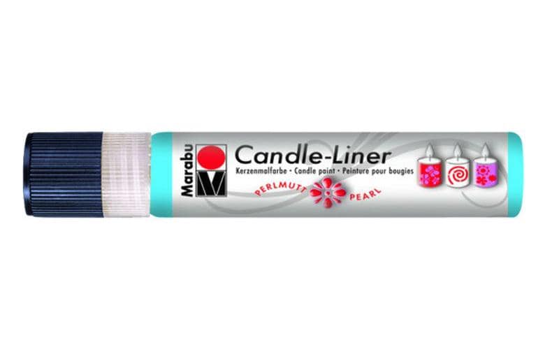 Marabu Kerzenmalfarbe 25ml Candle-Liner Hellblau