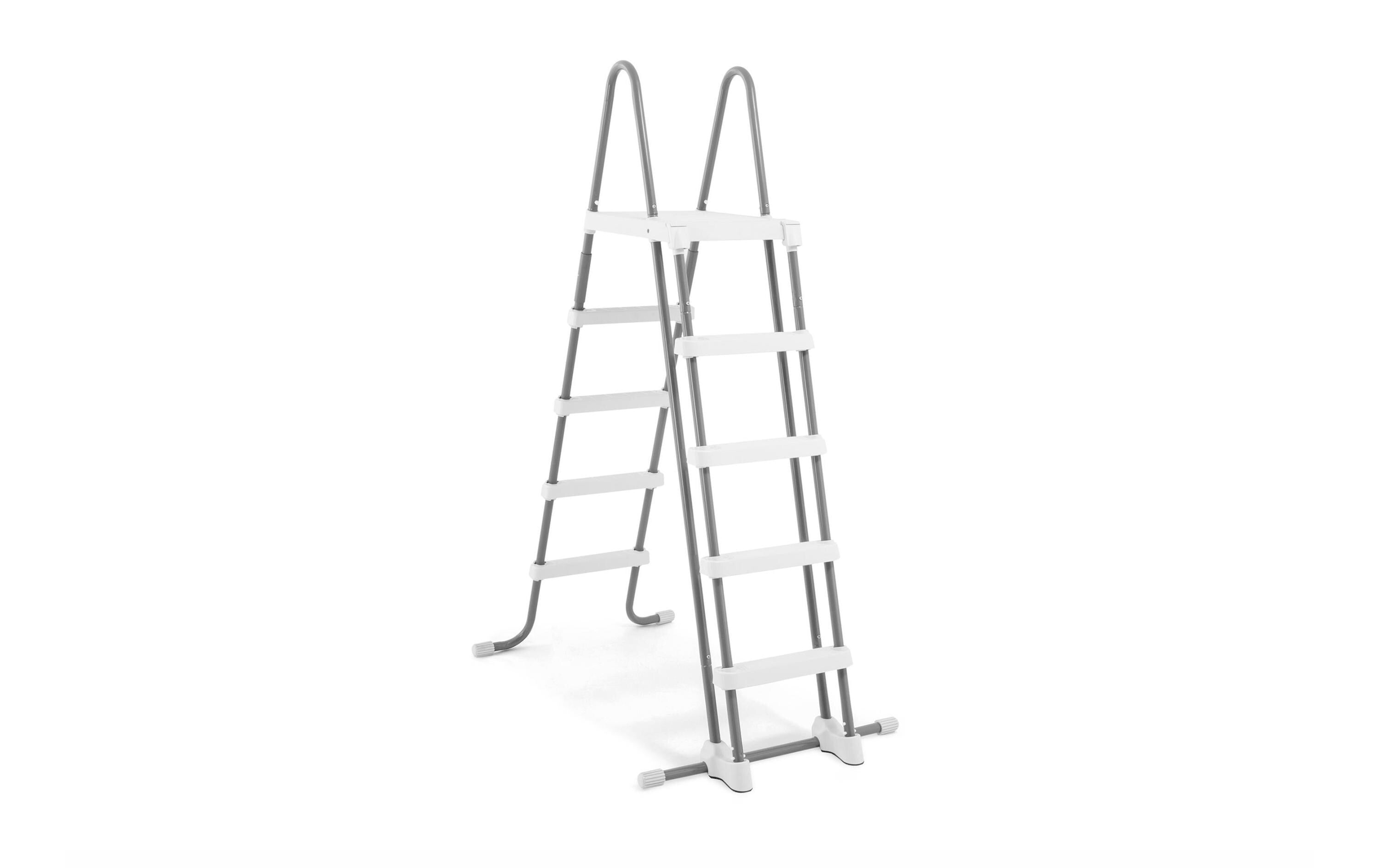 Poolleiter bis 132cm Abnehmbare Tritte