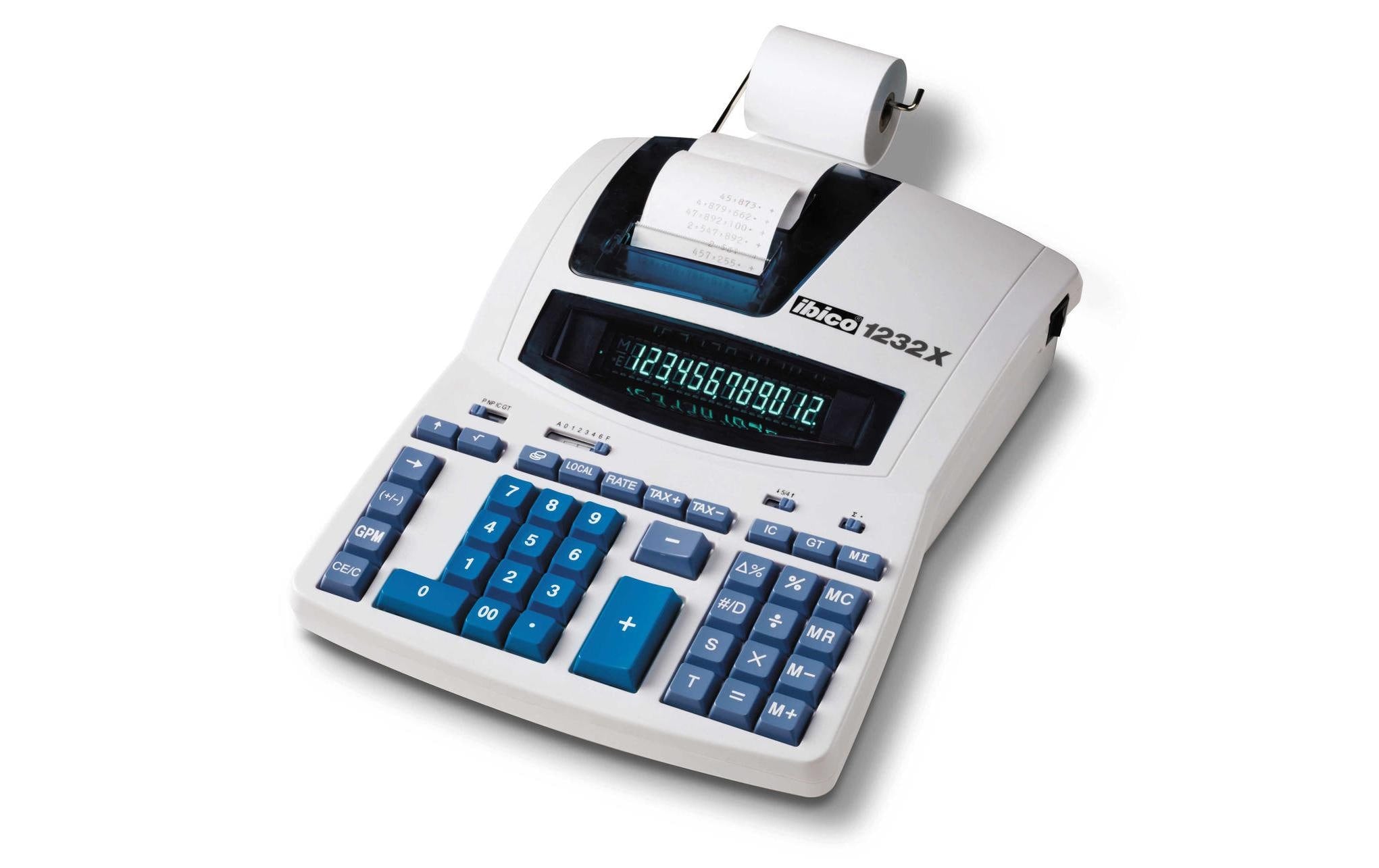 Ibico Tischrechner 1232X 12-stelliges LCD-Display