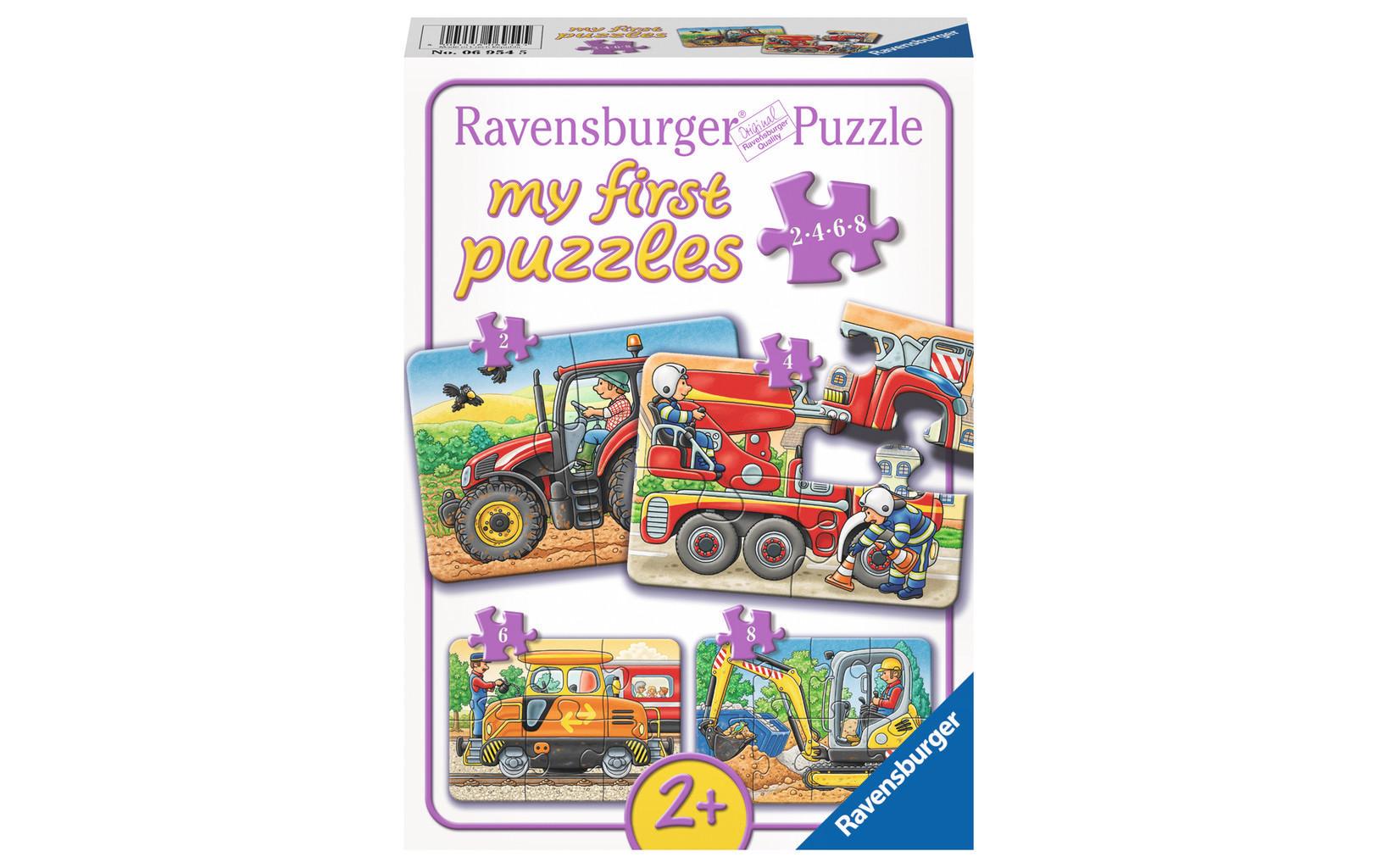 Bei der Arbeit Alter: 2+, my first puzzles - 2,4,6,8 T.