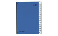 Pagna Pultmappe A4 1-31 blau, A4