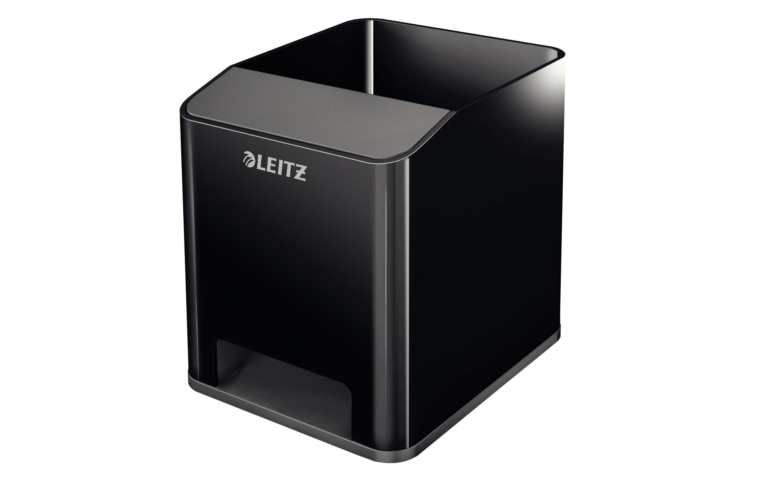 Leitz Sound Stifteköcher Duo Colour schwarz