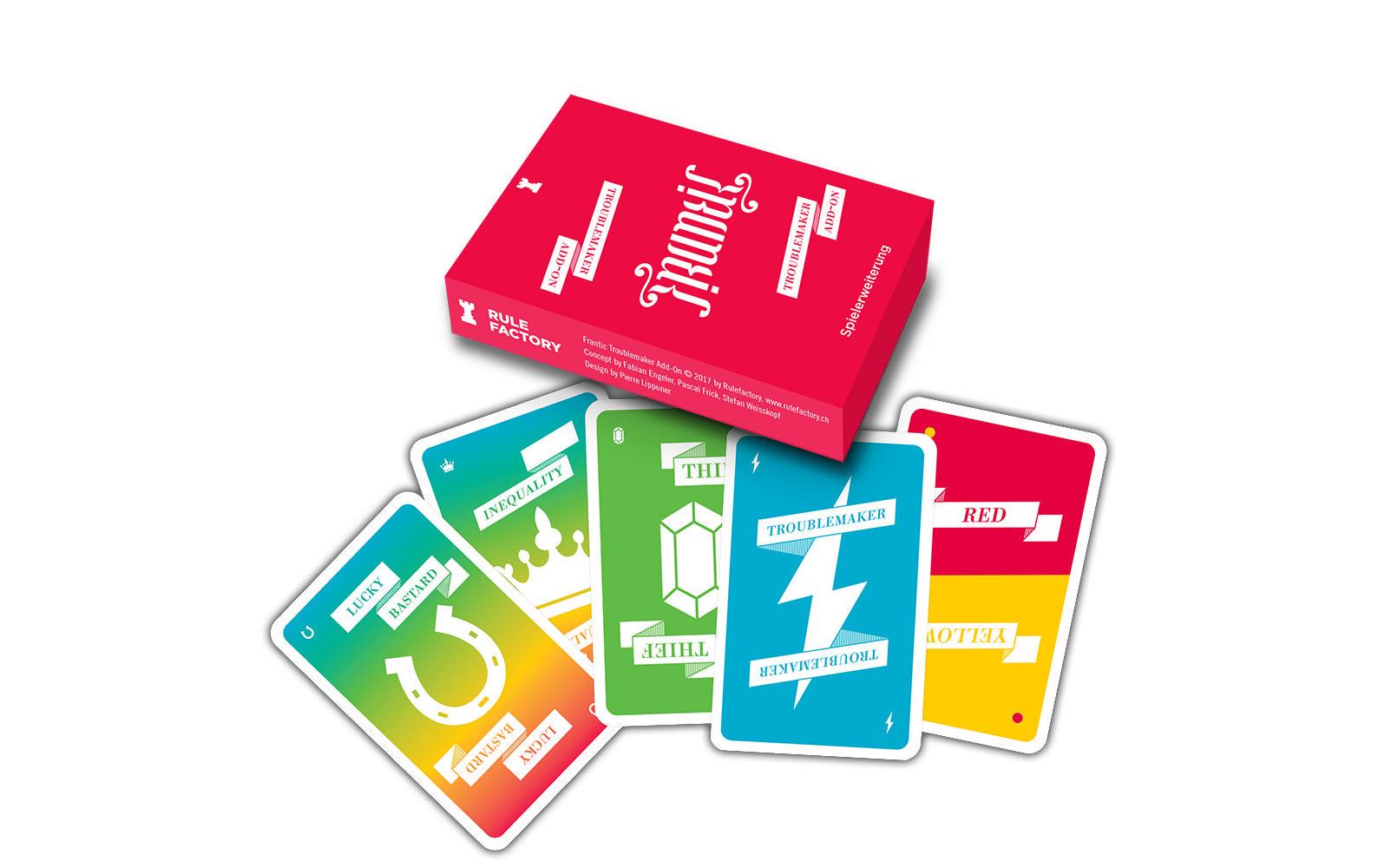Frantic Troublemaker Alter: 12+, 2-8 Spieler,