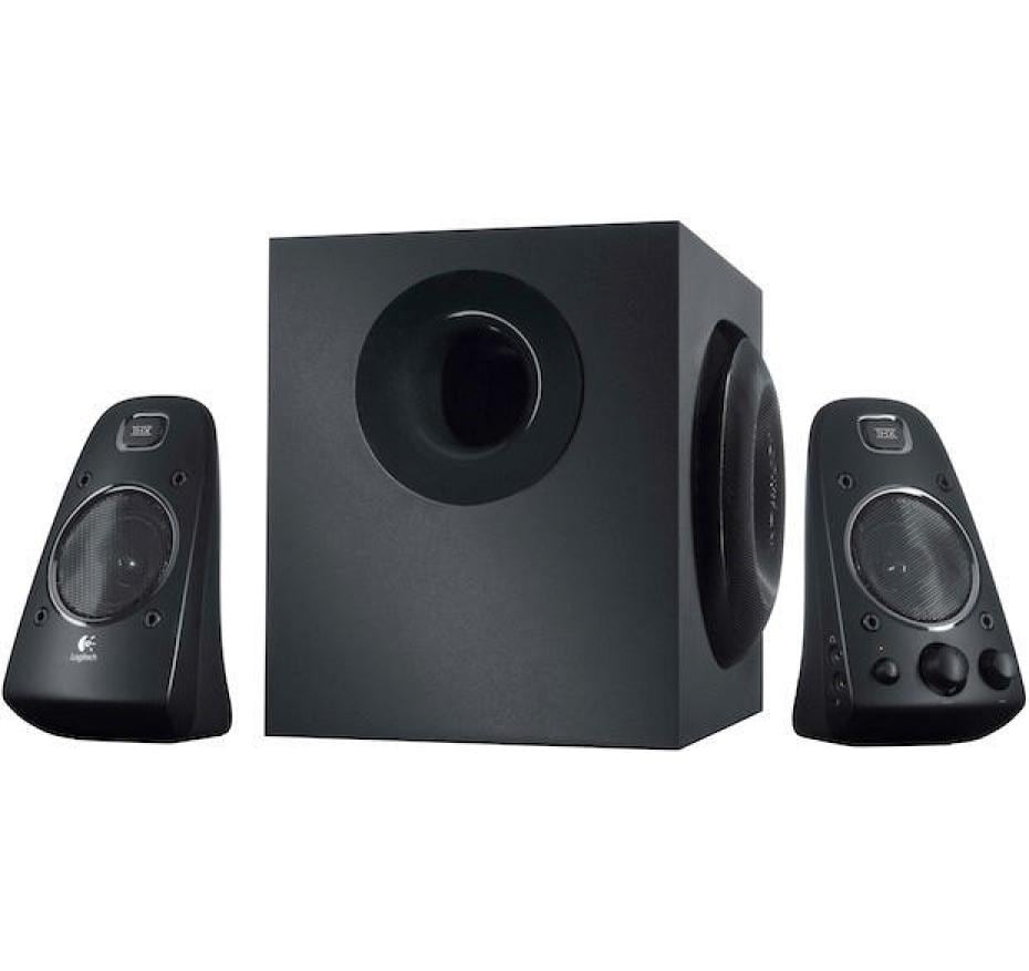 Logitech Z-623, 2.1 Soundsystem, 26 RMS Frequenzbereich 70-20'000 Hz,