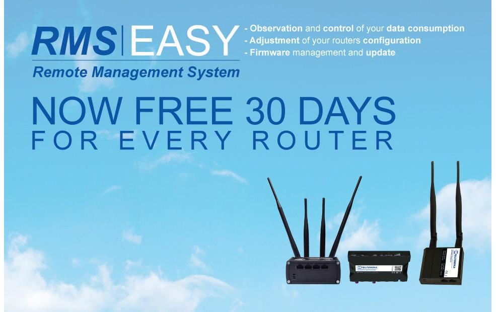 Teltonika RMS: Remote Management System 150GB Data für RMS Connect VPN