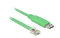 Delock USB zu RJ-45 Konsolenkabel RS-232, Kompatibel mit Cisco Geräten