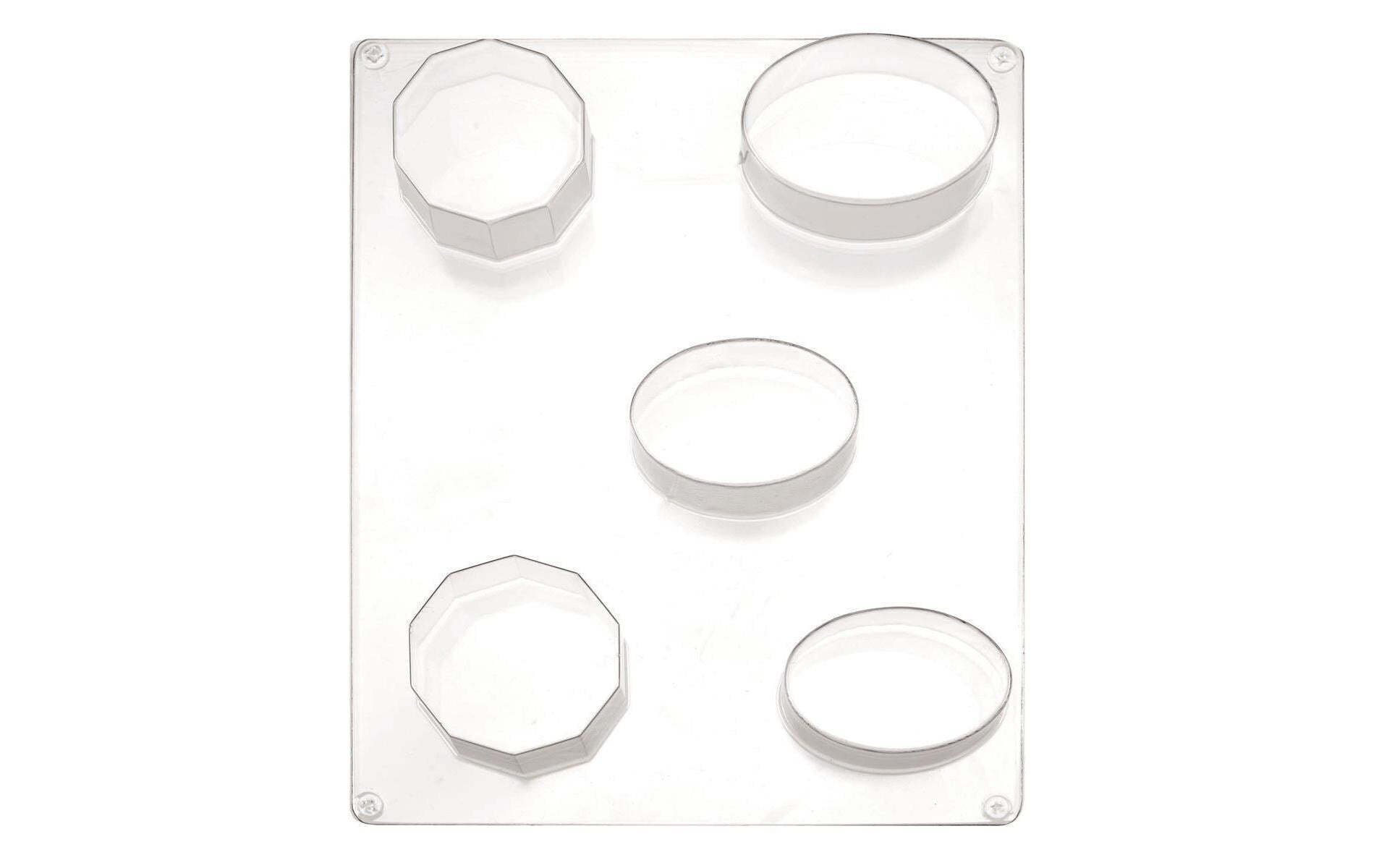 Glorex Seife Giessform 10eck oval