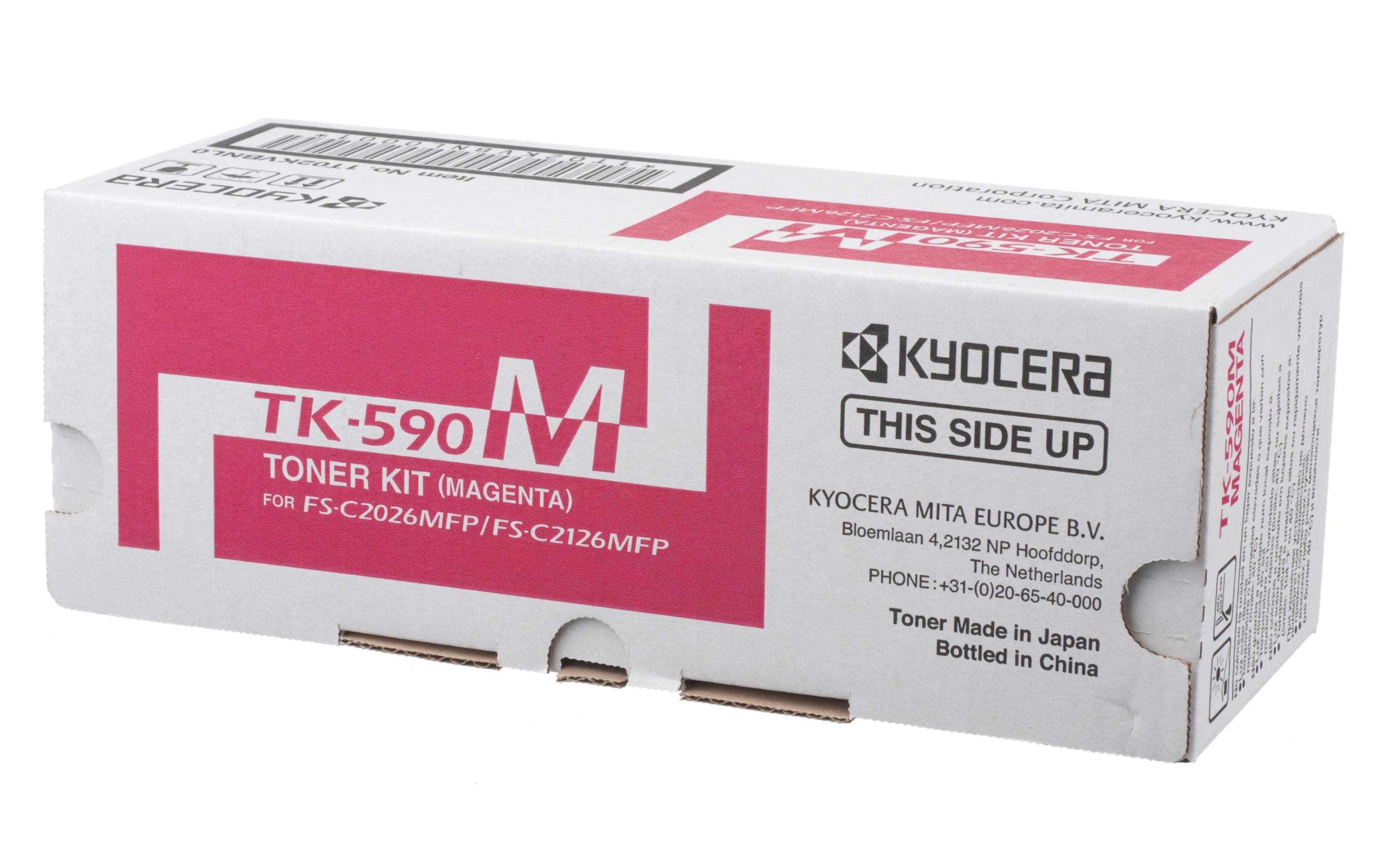 Toner Kyocera TK-590M, zu FS-C2026/2126MFP magenta, ca. 5'000 S. bei 5% Deckung